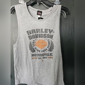 Harley Davidson womens tank top size Large
